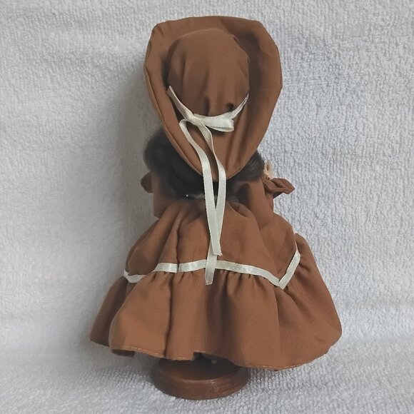 8 3/8" Bradley Doll on Wooden Base with Wire Frame Body!! - Picture 2 of 3